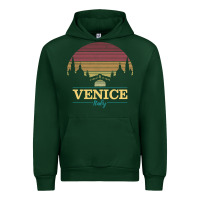 Forest Green venice italy   vintage retro italian travel souvenir gift pullover hoo Urban Hoodie - longCreatives