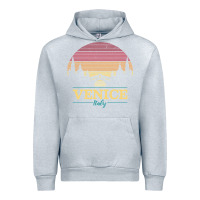 Heather Grey venice italy   vintage retro italian travel souvenir gift pullover hoo Urban Hoodie - longCreatives