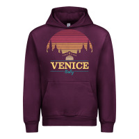 Mauve Wine venice italy   vintage retro italian travel souvenir gift pullover hoo Urban Hoodie - longCreatives