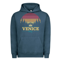 Pigment Midnight Navy venice italy   vintage retro italian travel souvenir gift pullover hoo Urban Hoodie - longCreatives