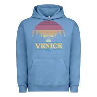 Pigment Pebble Blue venice italy   vintage retro italian travel souvenir gift pullover hoo Urban Hoodie - longCreatives