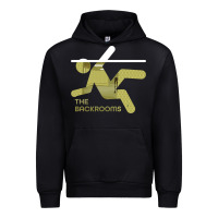 Black The Backrooms graphic Urban Hoodie - longCreatives