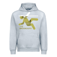 Heather Grey The Backrooms graphic Urban Hoodie - longCreatives
