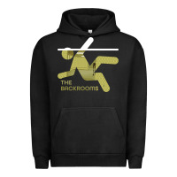 Pigment Black The Backrooms graphic Urban Hoodie - longCreatives