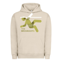 Pigment French Oak The Backrooms graphic Urban Hoodie - longCreatives