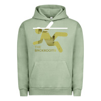 Pigment Oil Green The Backrooms graphic Urban Hoodie - longCreatives