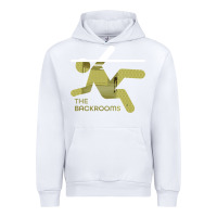 White The Backrooms graphic Urban Hoodie - longCreatives