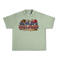 Oil Green Take me out to ball game baseball Urban Heavy Tee - HowdyJamesFarm