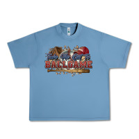Pebble Blue Take me out to ball game baseball Urban Heavy Tee - HowdyJamesFarm