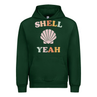 Forest Green vintage retro shell yeah beach tropical vacation gifts t shirt Urban Hoodie - longCreatives