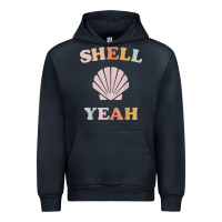 Navy vintage retro shell yeah beach tropical vacation gifts t shirt Urban Hoodie - longCreatives
