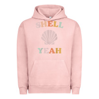 Pigment Salmon vintage retro shell yeah beach tropical vacation gifts t shirt Urban Hoodie - longCreatives