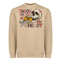 Mushroom Tacos Never Broke My Heart Heavyweight Sweatshirt - CowhideDigitalArt