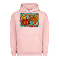 Pigment Salmon pumpkin sunflower Urban Hoodie - AdoDesignShop