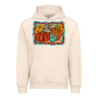 Sandshell pumpkin sunflower Urban Hoodie - AdoDesignShop
