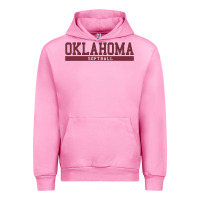 Fuchsia Pink Oklahoma Softball Urban Hoodie - longCreatives
