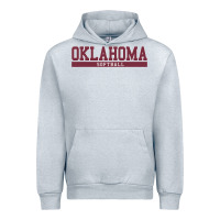Heather Grey Oklahoma Softball Urban Hoodie - longCreatives