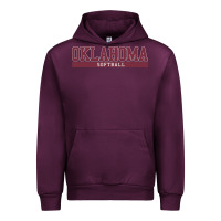 Mauve Wine Oklahoma Softball Urban Hoodie - longCreatives