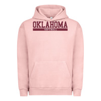 Pigment Salmon Oklahoma Softball Urban Hoodie - longCreatives