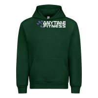 Forest Green Anytimes Fitness Urban Hoodie - longCreatives