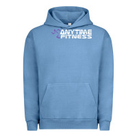 Pigment Pebble Blue Anytimes Fitness Urban Hoodie - longCreatives