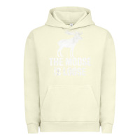 Pigment Pistachio The Moose Is Loose Alaska Moose Urban Hoodie - longCreatives