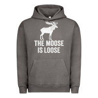 Pigment Tornado The Moose Is Loose Alaska Moose Urban Hoodie - longCreatives