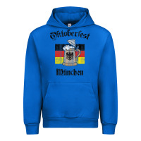 Cobalt Oktoberfest München German Flag Beer Stein Urban Hoodie - longCreatives