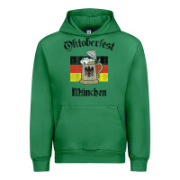 Emerald Oktoberfest München German Flag Beer Stein Urban Hoodie - longCreatives