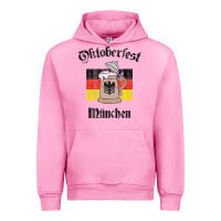 Fuchsia Pink Oktoberfest München German Flag Beer Stein Urban Hoodie - longCreatives