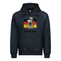 Navy Oktoberfest München German Flag Beer Stein Urban Hoodie - longCreatives