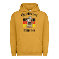 Pigment Peanut Butter Oktoberfest München German Flag Beer Stein Urban Hoodie - longCreatives