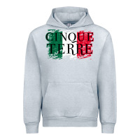 Heather Grey cinque terre italy travel distressed t shirt Urban Hoodie - longCreatives
