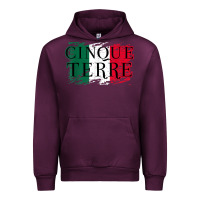 Mauve Wine cinque terre italy travel distressed t shirt Urban Hoodie - longCreatives