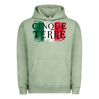 Pigment Oil Green cinque terre italy travel distressed t shirt Urban Hoodie - longCreatives