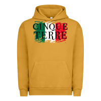 Pigment Peanut Butter cinque terre italy travel distressed t shirt Urban Hoodie - longCreatives
