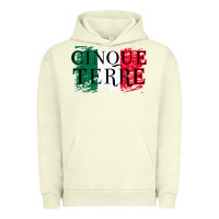 Pigment Pistachio cinque terre italy travel distressed t shirt Urban Hoodie - longCreatives