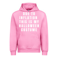 Fuchsia Pink due to inflation, this is my halloween costume pullover Urban Hoodie - longCreatives