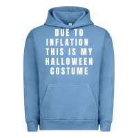 Pigment Pebble Blue due to inflation, this is my halloween costume pullover Urban Hoodie - longCreatives