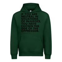 Forest Green human rights quote protest political Urban Hoodie - longCreatives