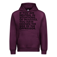Mauve Wine human rights quote protest political Urban Hoodie - longCreatives