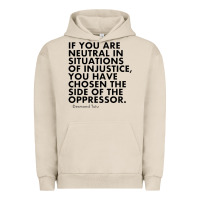 Pigment French Oak human rights quote protest political Urban Hoodie - longCreatives