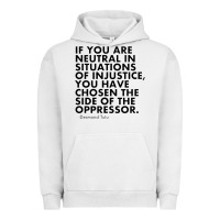 Pigment Lunar Rock human rights quote protest political Urban Hoodie - longCreatives