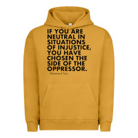 Pigment Peanut Butter human rights quote protest political Urban Hoodie - longCreatives