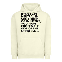 Pigment Pistachio human rights quote protest political Urban Hoodie - longCreatives
