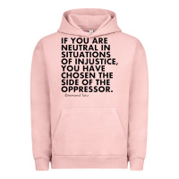 Pigment Salmon human rights quote protest political Urban Hoodie - longCreatives