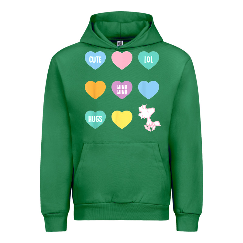 Peanuts Valentine Candy Heart Urban Hoodie by longCreatives | Teevron