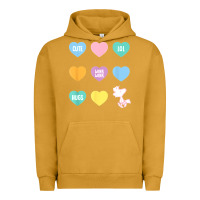 Pigment Peanut Butter peanuts valentine candy heart Urban Hoodie - longCreatives
