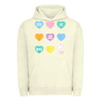 Pigment Pistachio peanuts valentine candy heart Urban Hoodie - longCreatives