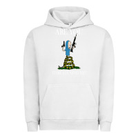 Pigment Lunar Rock Are You Threatening Me Funny Cartoon Halloween Urban Hoodie - longCreatives
